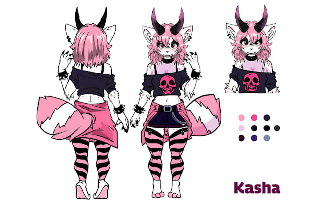 furry reference sheet furry ref sheet furry stickers anthro ref sheet pride art