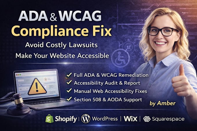 make your website ada and wcag compliant to avoid lawsuits