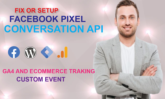 setup and fix facebook pixel with conversion tracking