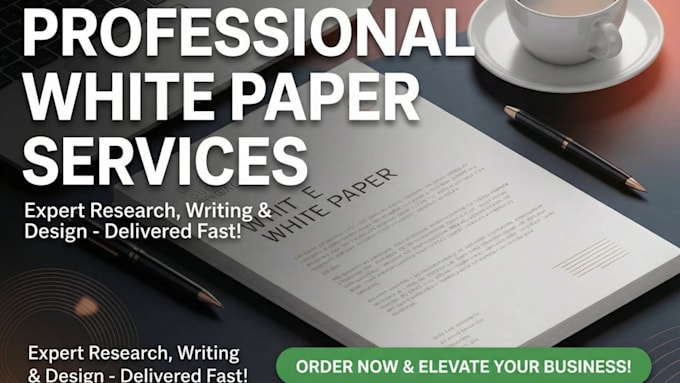 design professional white paper