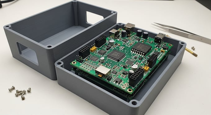 design custom pcb and its 3d enclosure