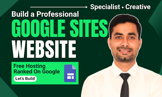 design a custom google sites website for your business