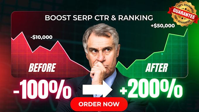 improve google ranking, increase organic traffic and optimize serp CTR