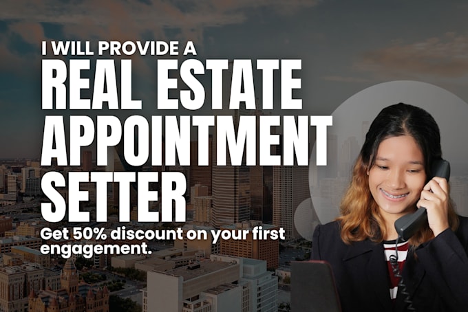provide a real estate appointment setter