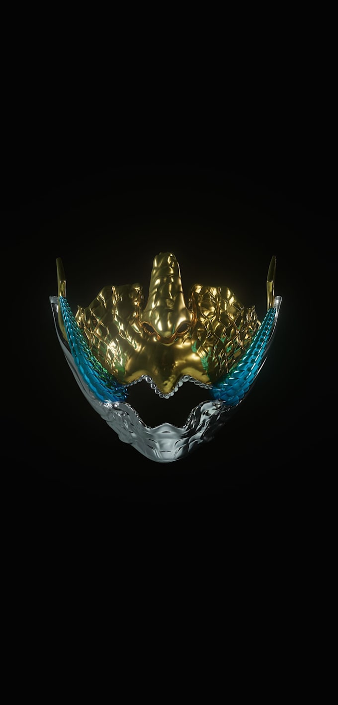 create custom 3d mask sculpt designs