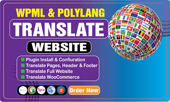 translate wp using wpml loco translate polylang gtranslate