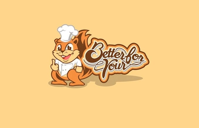 create a flat modern fun logo design