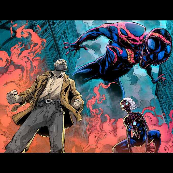 draw a custom cover art for your comic, book or podcast