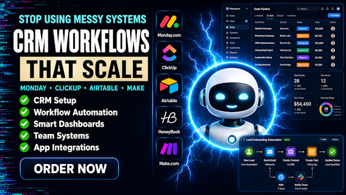 setup airtable database, airtable automation, softr web app, client portal