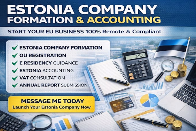 Image result for Do estonia company formation, e residency, accounting and annual report ...