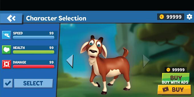design high quality game UI UX for mobile and PC games