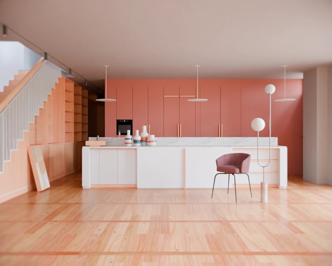 create ultra realistic 3d architectural visualization