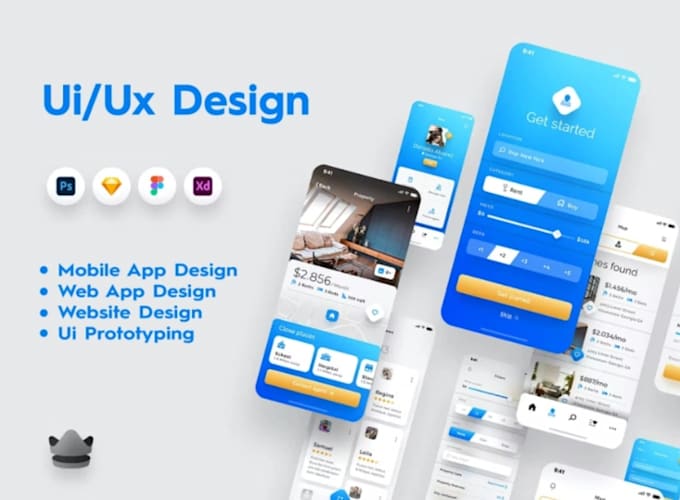 Do figma design website ui ux design figma mobile app design figma app ...