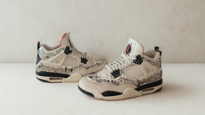 create and paint the most interesting shoe designs