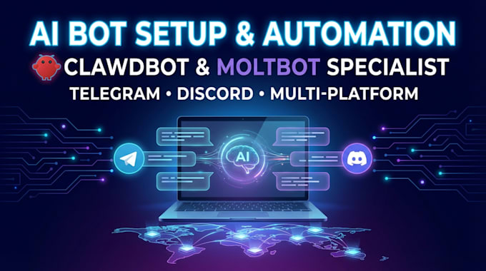 set up and install clowdbot, moltbot, make business easier to operate