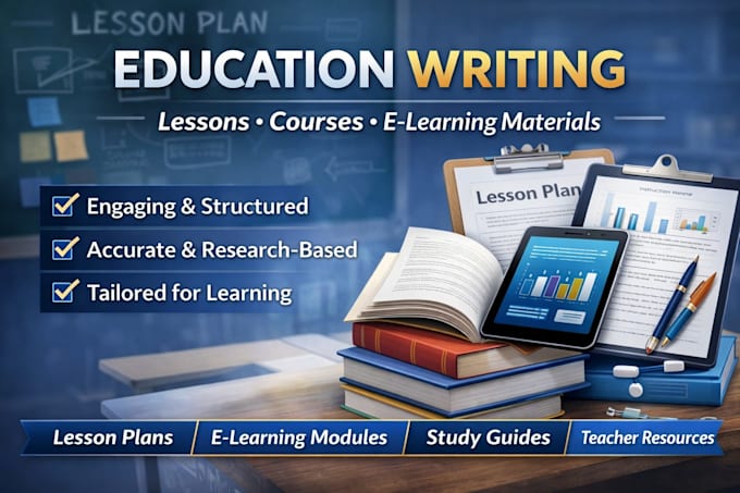 craft highquality educational content for lessons, courses and elearning