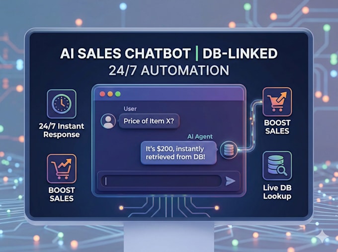 build an ai chatbot linked to your product database