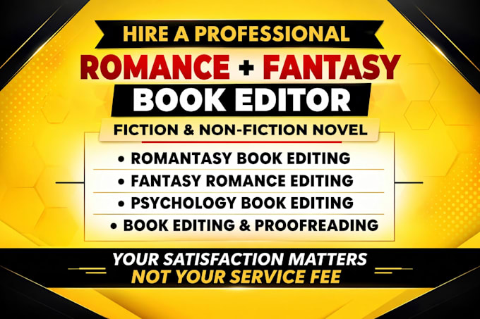 copy edit and line edit for romantasy fantasy romance