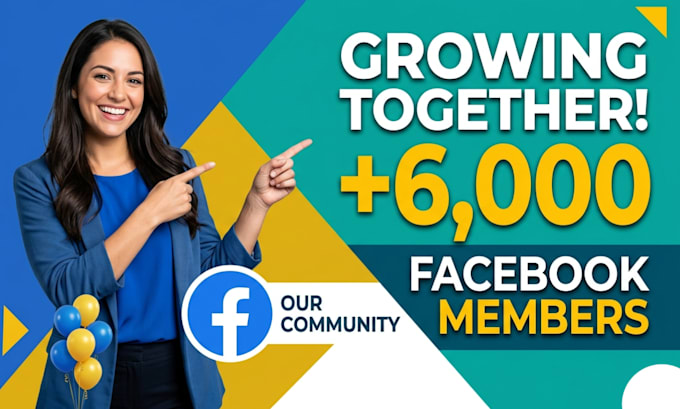 grow your 6,000 facebook members safe