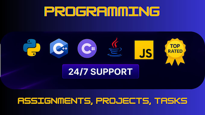 do your coding assignments and projects in python, cpp,java, rust,julia,go and r