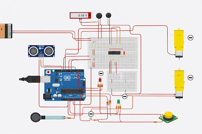 do arduino programming and tinkercad simulation for your projects