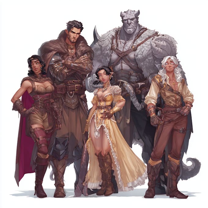 design an your dnd party