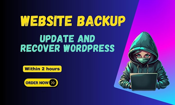 create secure wordpress backup and restore website