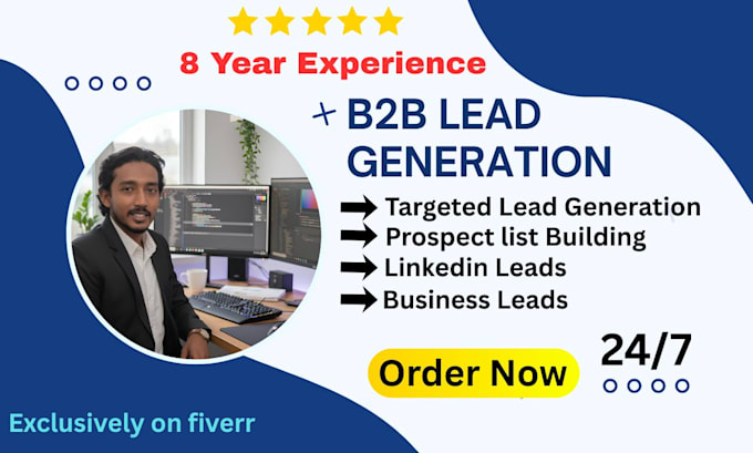 do b2b linkedin lead generation and targeted leads