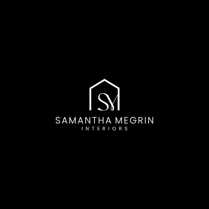 design a minimalist interior design logo for your brand