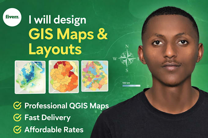 create professional gis maps, digitize data, and process spatial files in qgis