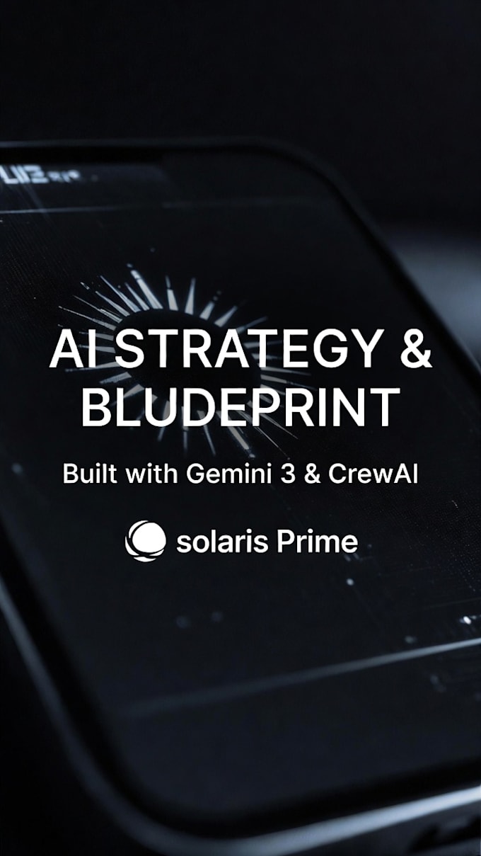 provide a strategic ai roadmap and agentic workflow blueprint