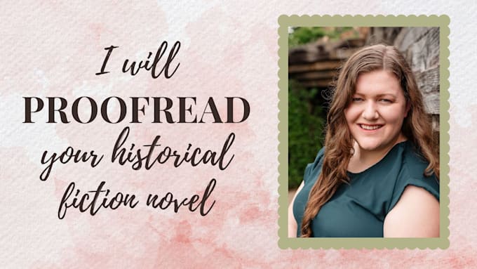 proofread your historical fiction manuscript