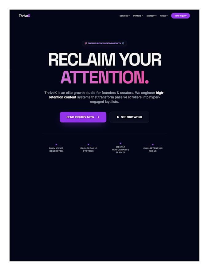 make a custom website