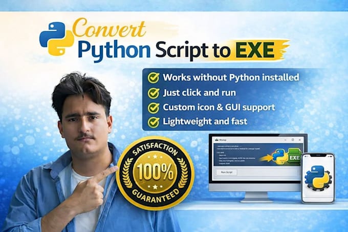convert your python script to exe