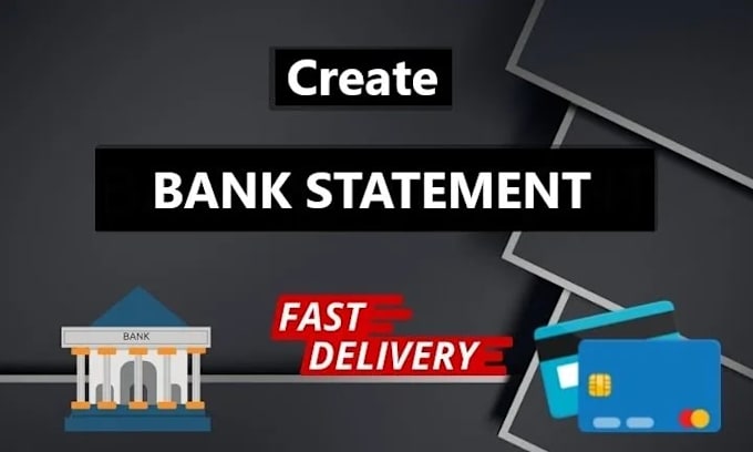reconcile bank statement PDF to editable format