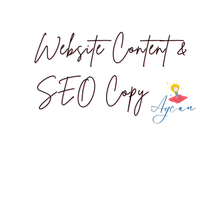 write website content, landing pages, and SEO copy