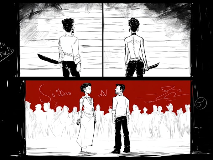 draw comic book illustration