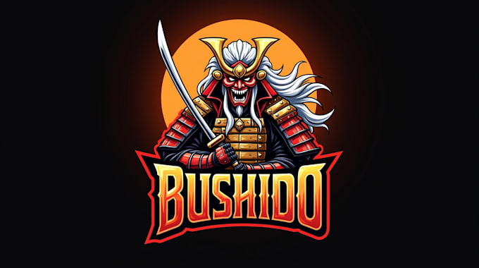 design high quality samurai logo within new concepts