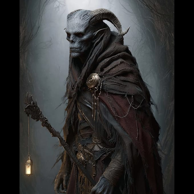 fantasy horror and fantasy horror character