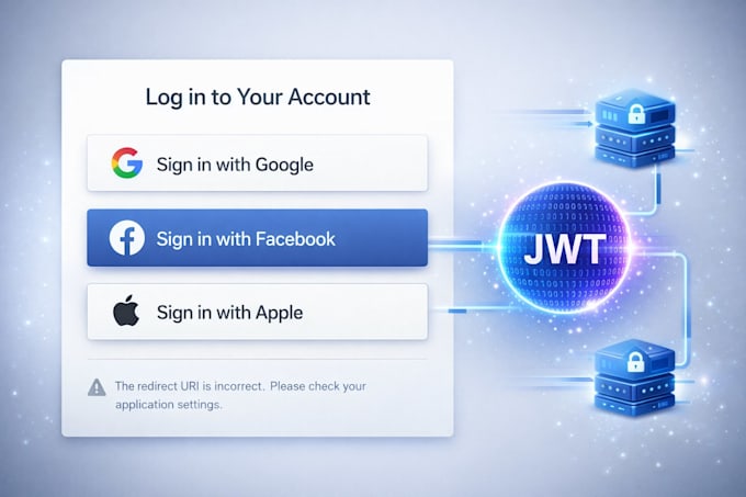 fix login errors or integrate oauth authentication fast
