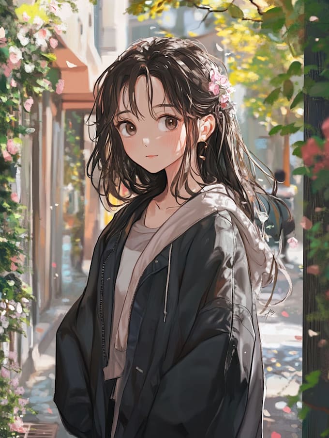 design a anime character for you