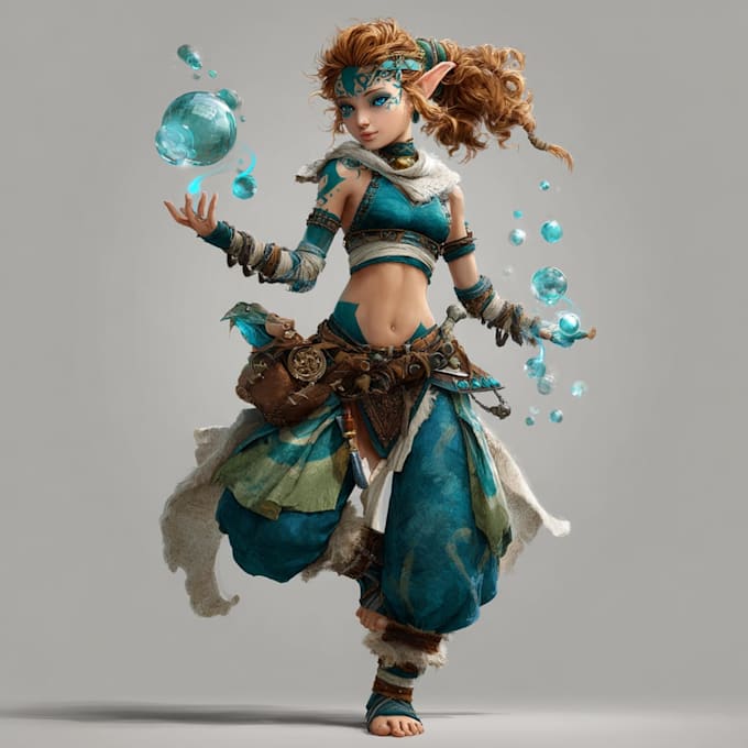 fantasy character art and fantasy character art