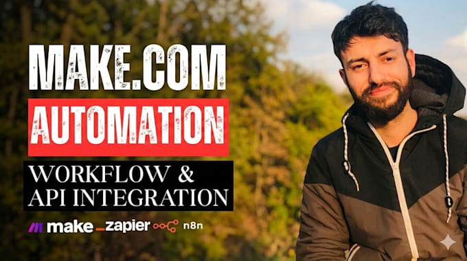 build zapier, make, n8n automations with apis, webhooks and scripts