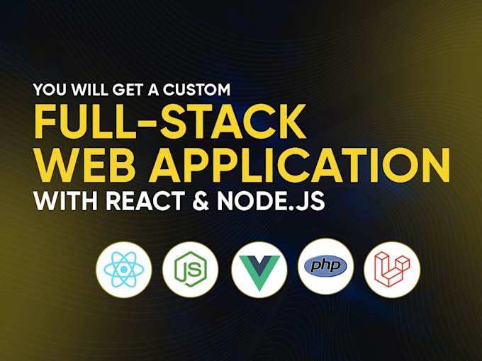 develop a custom full stack website with react and node
