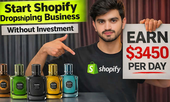 Create a full shopify dropshipping store from scratch with zero ...