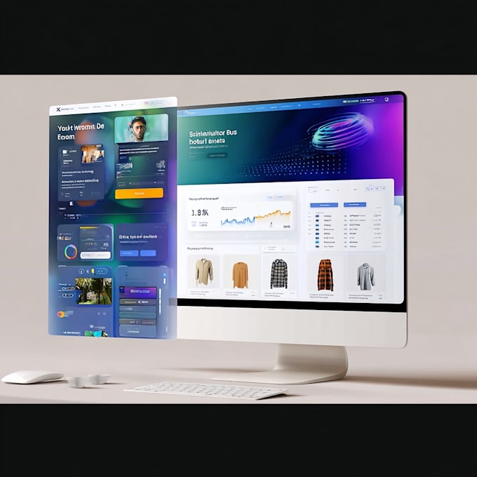 do website ui ux design, figma website design