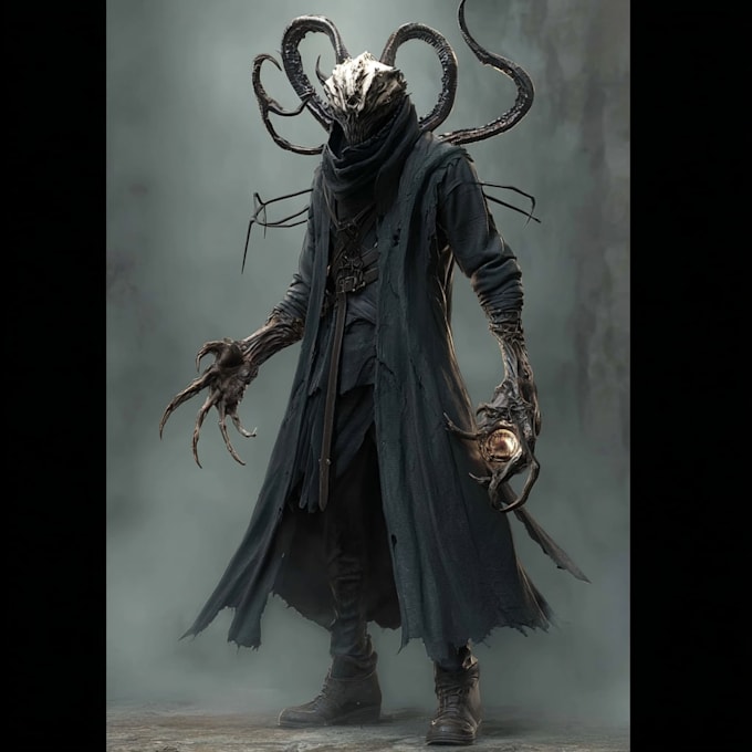 fantasy horror and fantasy horror character