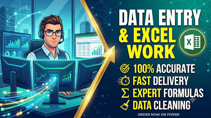 expert data entry work