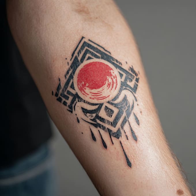 do logo for tattoo studio and tattoo artist