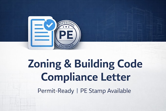 Building Code Compliance Sign Zoning- und bauvorschriften-konformitätsbescheinigungen mit pe-stempel ...